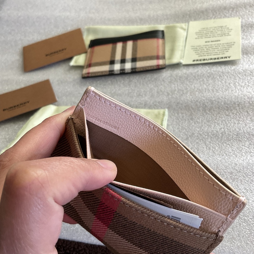 Burberry Black and Brown Key Card Holders Accessories - Picture 6 of 6